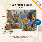 Audubon - Lake Life 1000 Piece Jigsaw Puzzle
