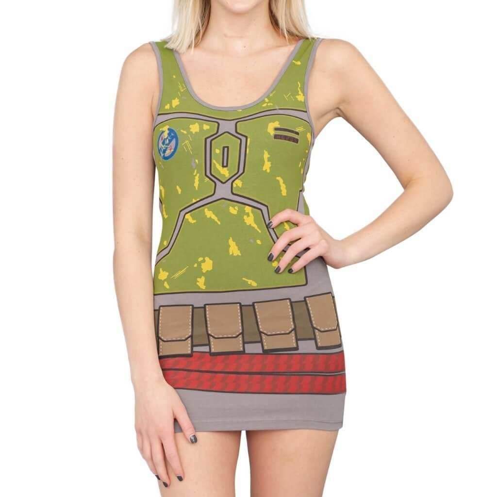I Am Boba Fett Costume Tank Top Shirt - S