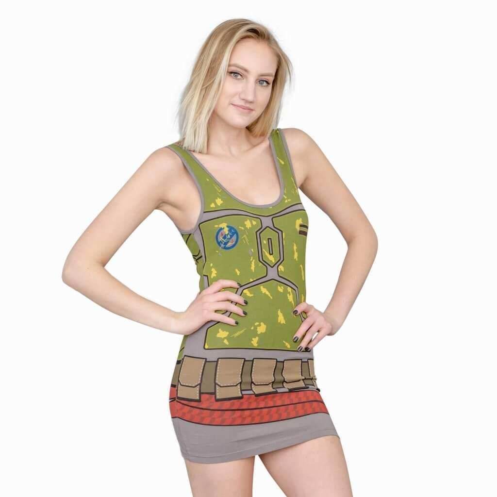 I Am Boba Fett Costume Tank Top Shirt - S