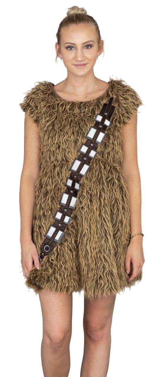 I Am Furry Chewbacca Chewie Skater Dress - S