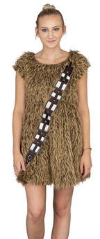 I Am Furry Chewbacca Chewie Skater Dress - S