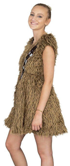 I Am Furry Chewbacca Chewie Skater Dress - S