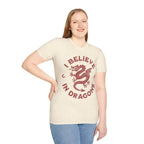 I Believe in Dragons Shirt - Natural / S