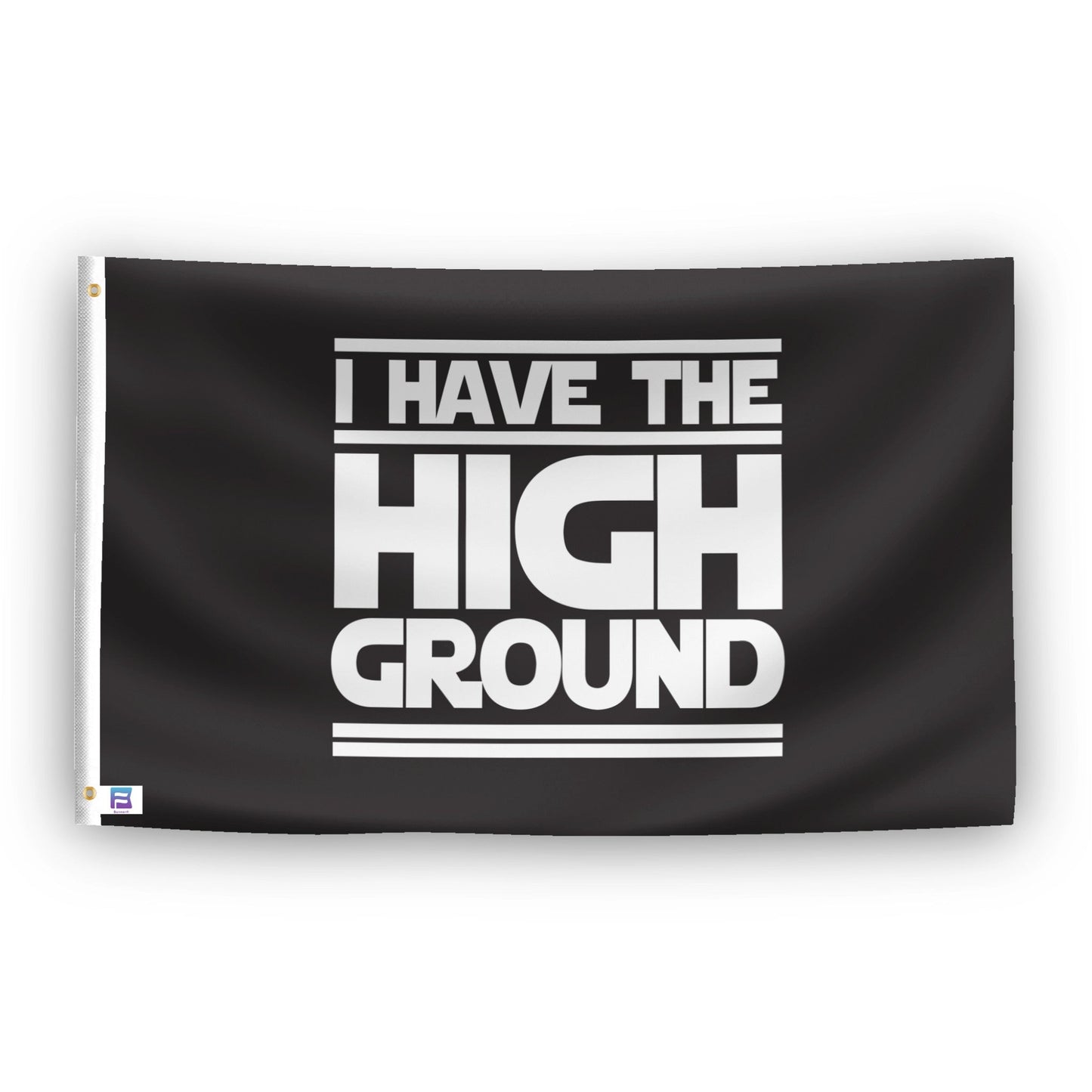 Star Wars: I Have The High Ground Flag