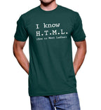 I Know HTML How to Meet Ladies T-shirt - S