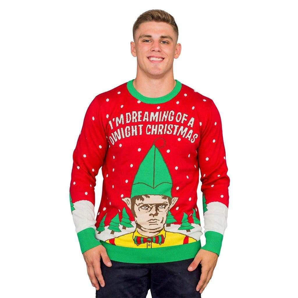 I'm Dreaming a Dwight Christmas Adult Ugly Sweater - XS