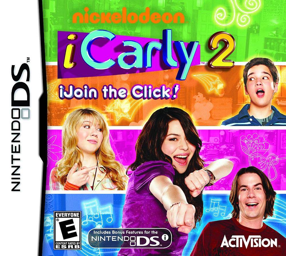 iCarly 2: iJoin the Click! (Nintendo DS) - Game Manual Only