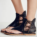 Flat Lace-up Women's Shoes