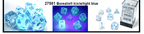 Borealis Icicle /light blue 7-Dice / 16mm / 12mm / 30mm Luminary - 7-Dice