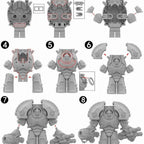 Warhammer 40,000 Raven Guard Saturnine Terminator Big Minifigure