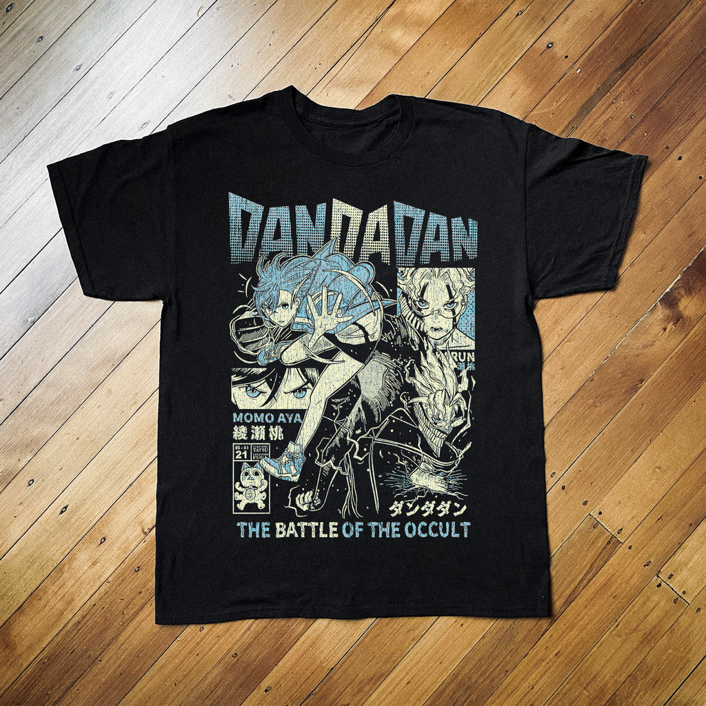 Dan Da Dan Black T-Shirt