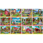 Alan Giana Jigsaw Puzzle Collection - 12 Pack