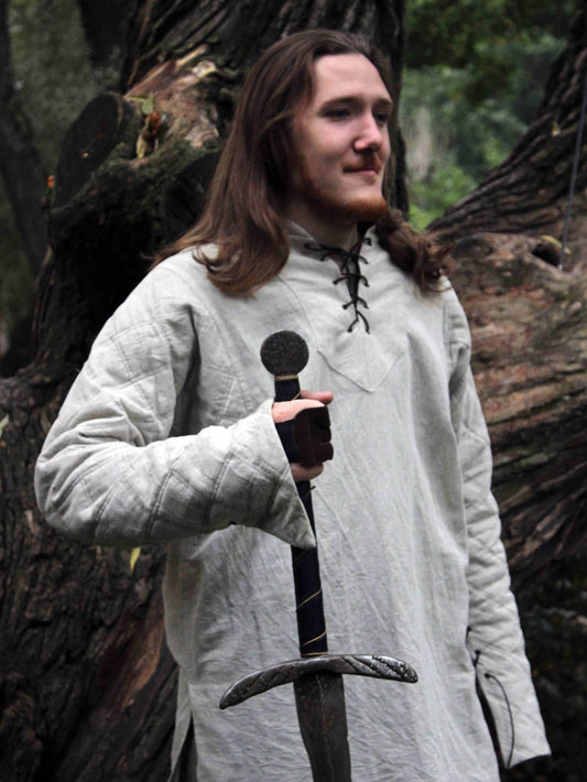 Aragorn linen tunic (Lord of the Rings) - XS / White