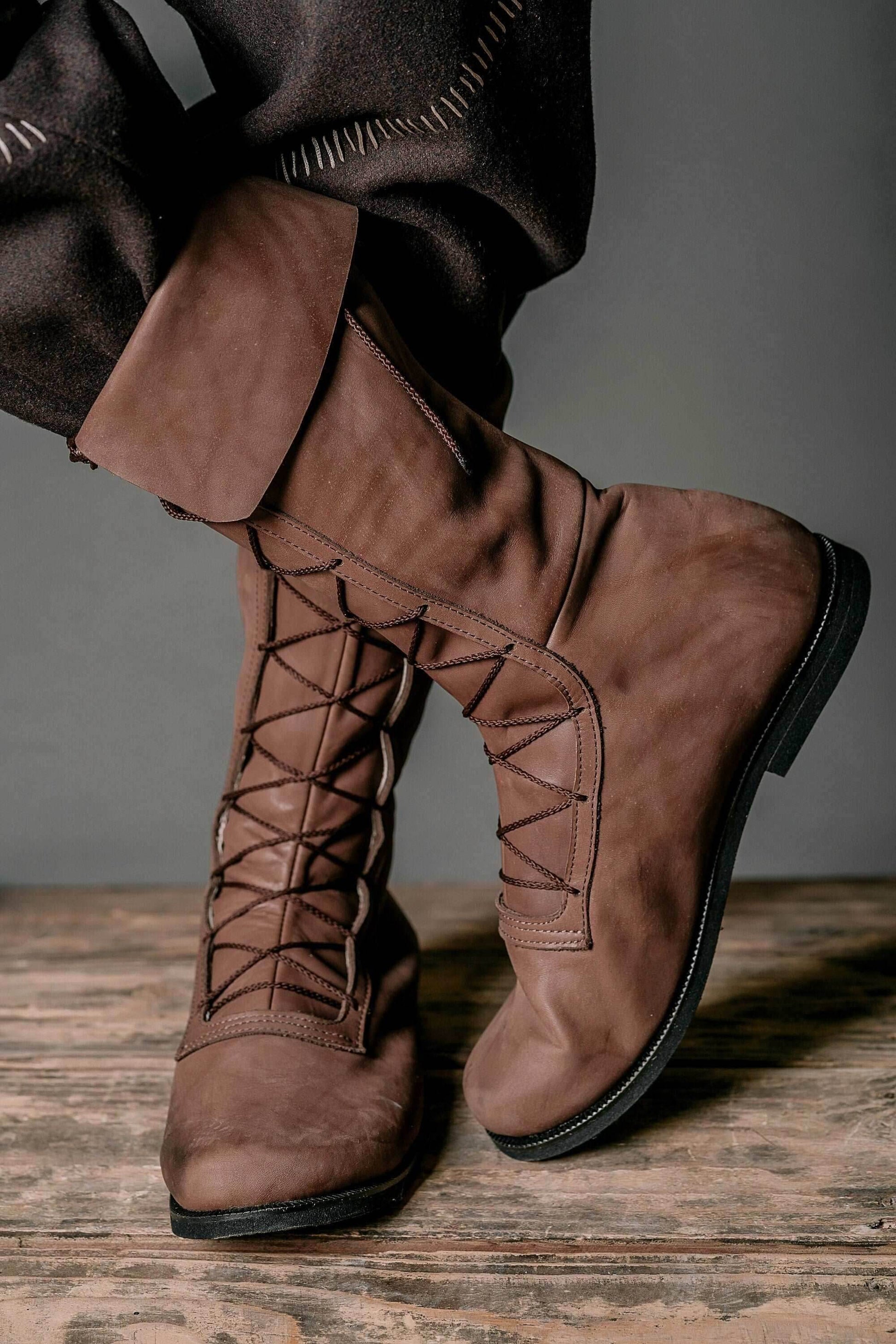 Captain Flint high boots - Brown / 5