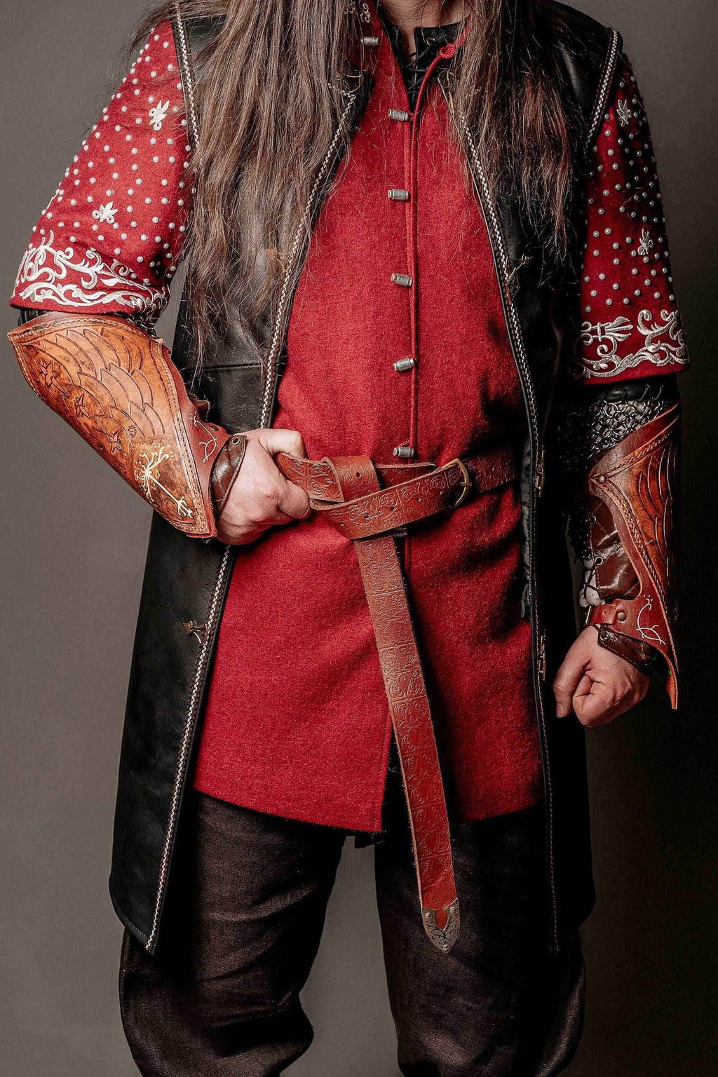 Aragorn leather belt (Lord of the Rings) - 