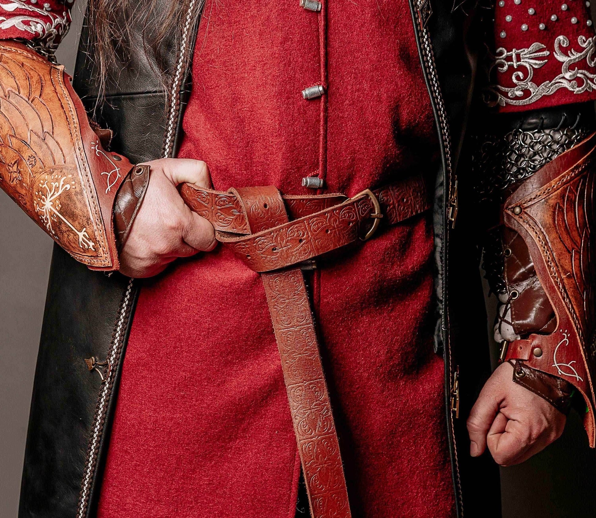 Aragorn leather belt (Lord of the Rings) - 