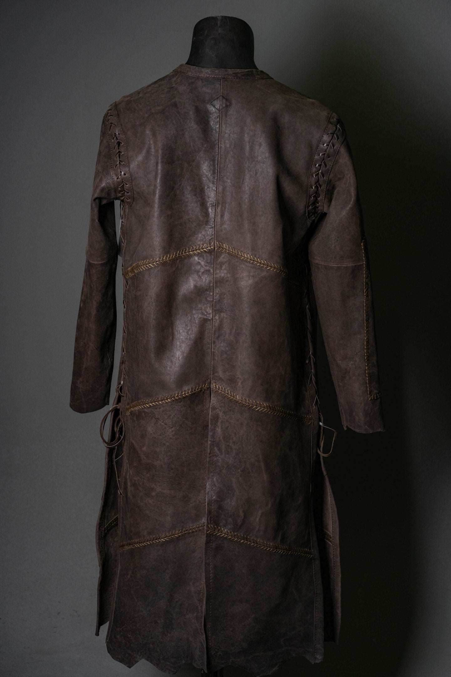 Aragorn duster strider (leather jacket) - XS / Green