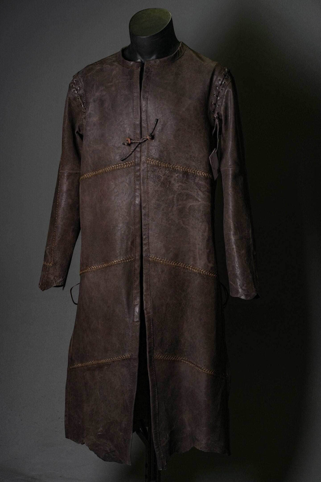 Aragorn duster strider (leather jacket) - XS / Green