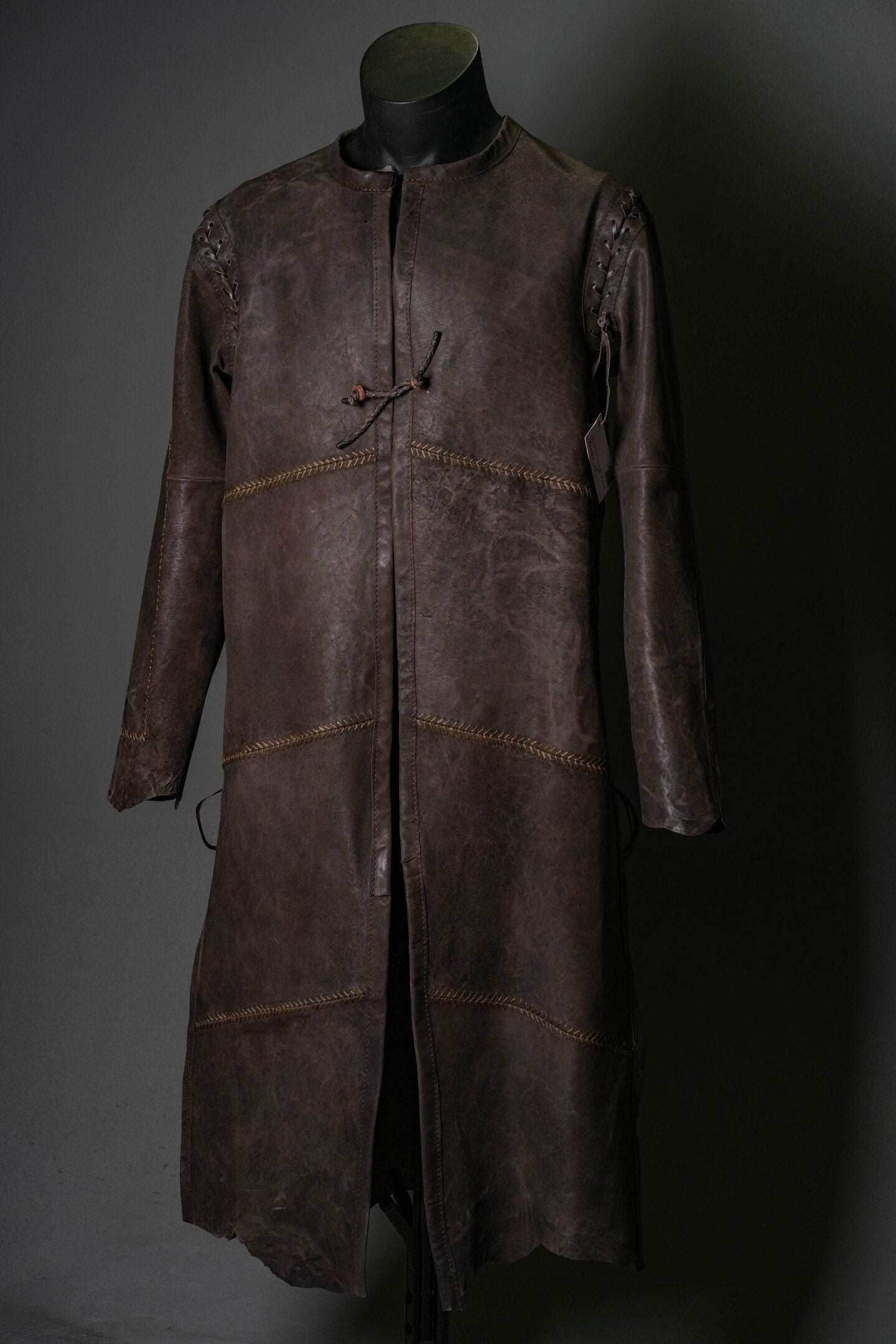 Aragorn duster strider (leather jacket) - XS / Green