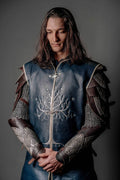 Aragorn's King bracers (Lord of the Rings) - brown (as pictured) / For one hand