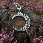 Celtic Knot Moon Necklace