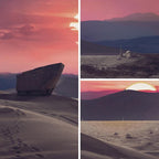 Tatooine Desert Planet Star Wars Pillow