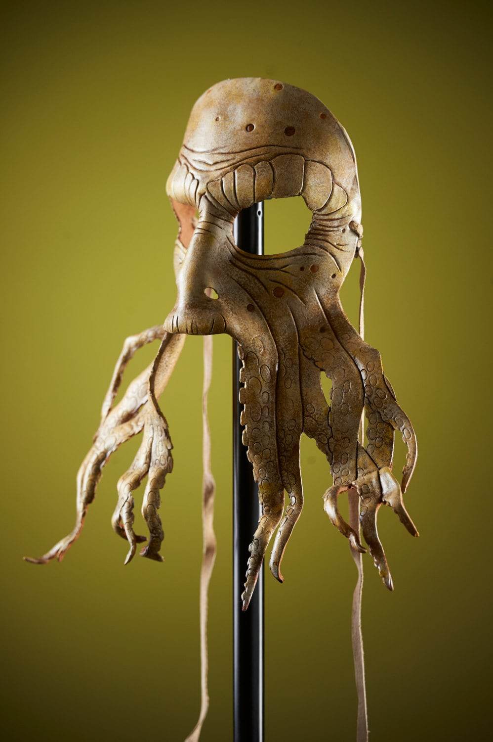 Pirate Octopus Handmade Genuine Leather Mask - 