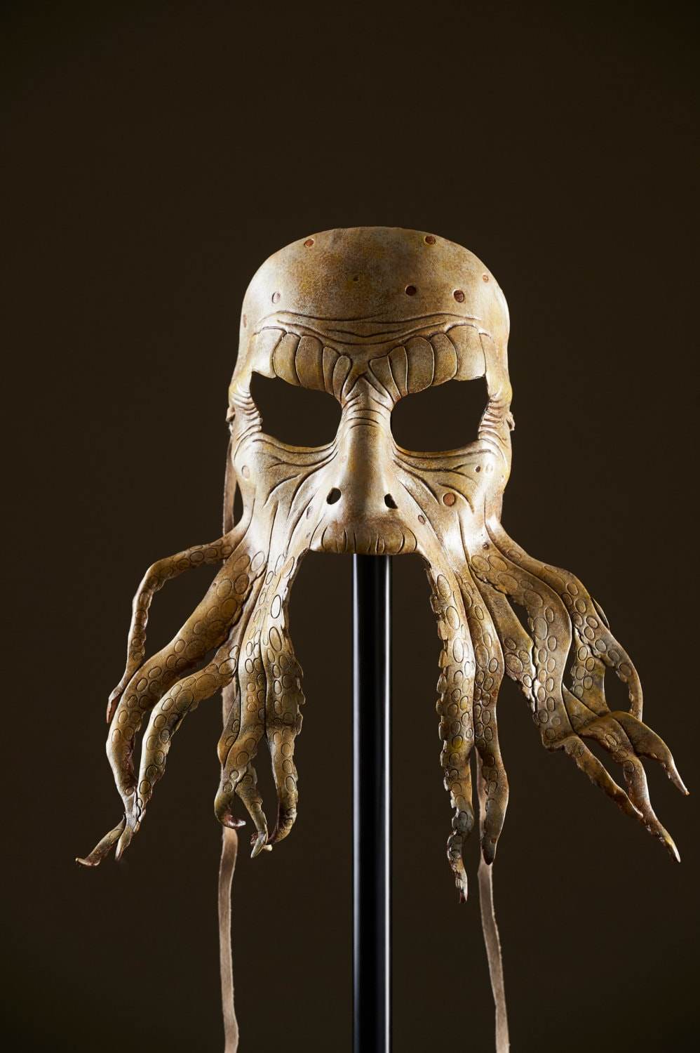 Pirate Octopus Handmade Genuine Leather Mask - 