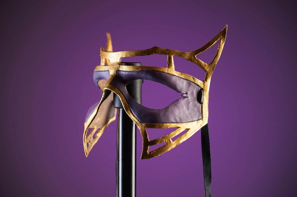 Royal Handmade Genuine Leather Mask - 