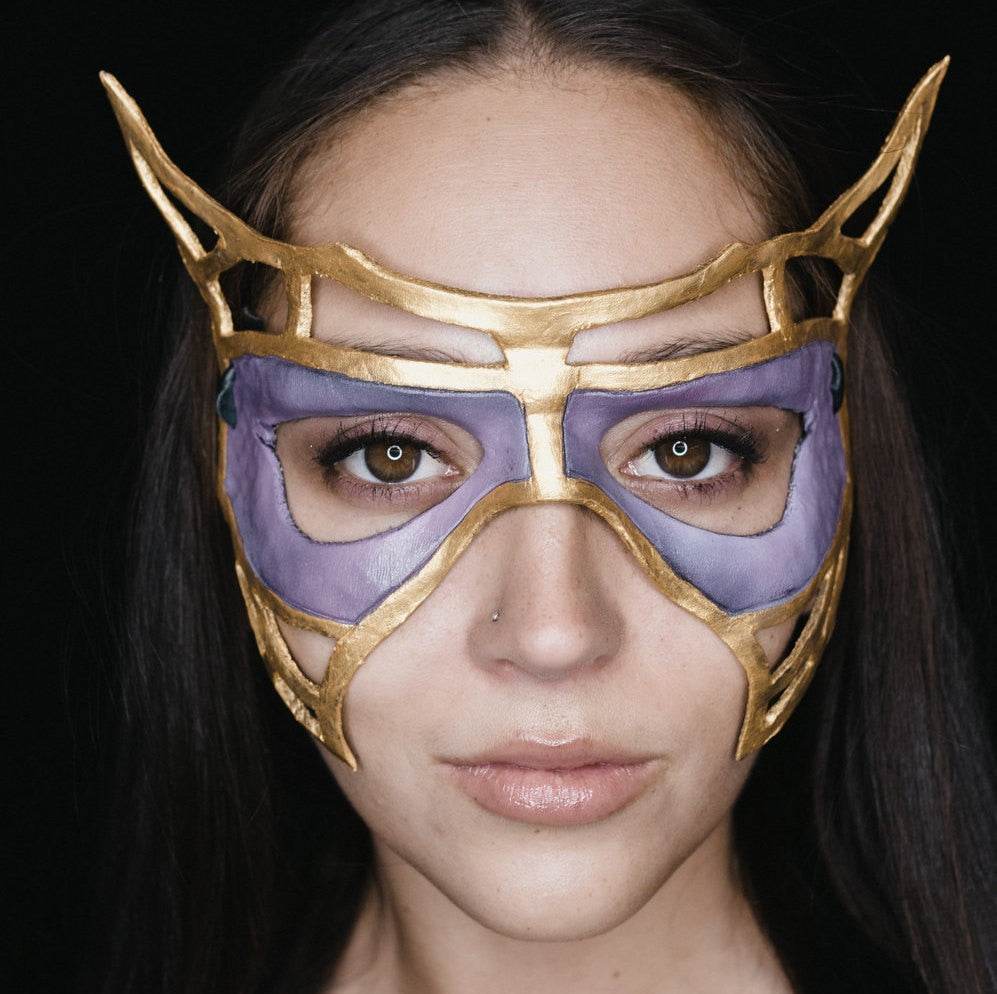 Royal Handmade Genuine Leather Mask - 