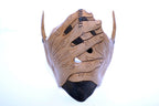Speak No Evil - Men's Hands - One Size Fits All Handmade Genuine Leather Riding Mask - 
