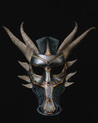Dragon Handmade Genuine Leather Mask - 