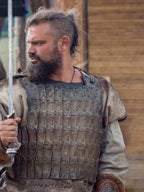 Viking Larp leather armor - XS / Lamellar cuirass
