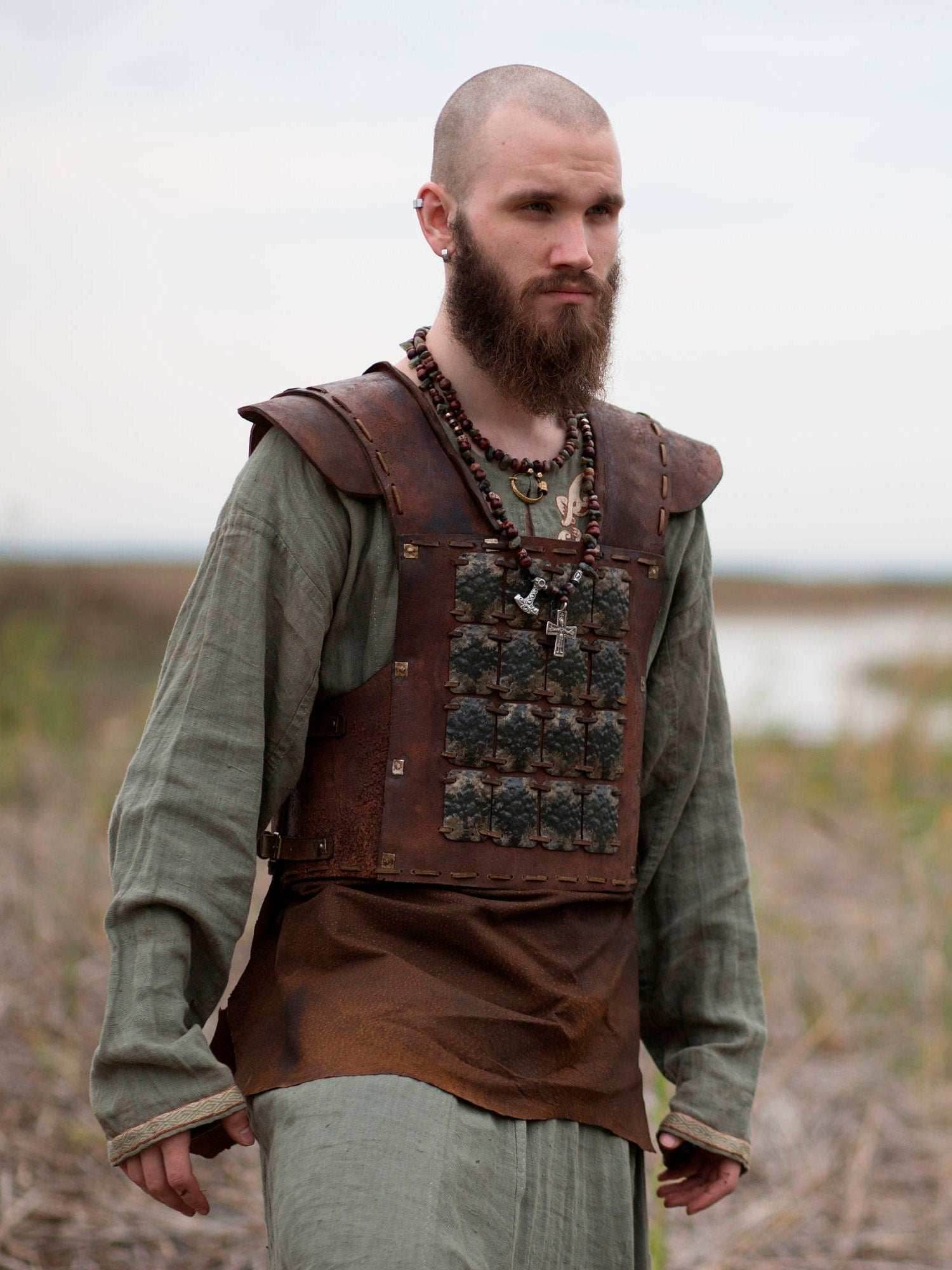 Viking larp leather armor - XS / Full payment