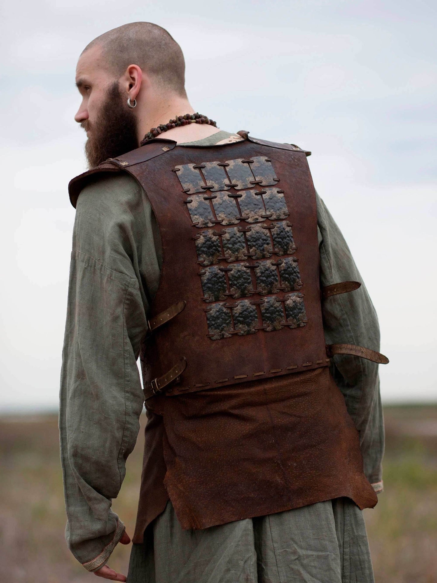 Viking larp leather armor - XS / Full payment