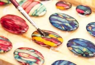 Heathergems Celtic Flower Necklace - Green