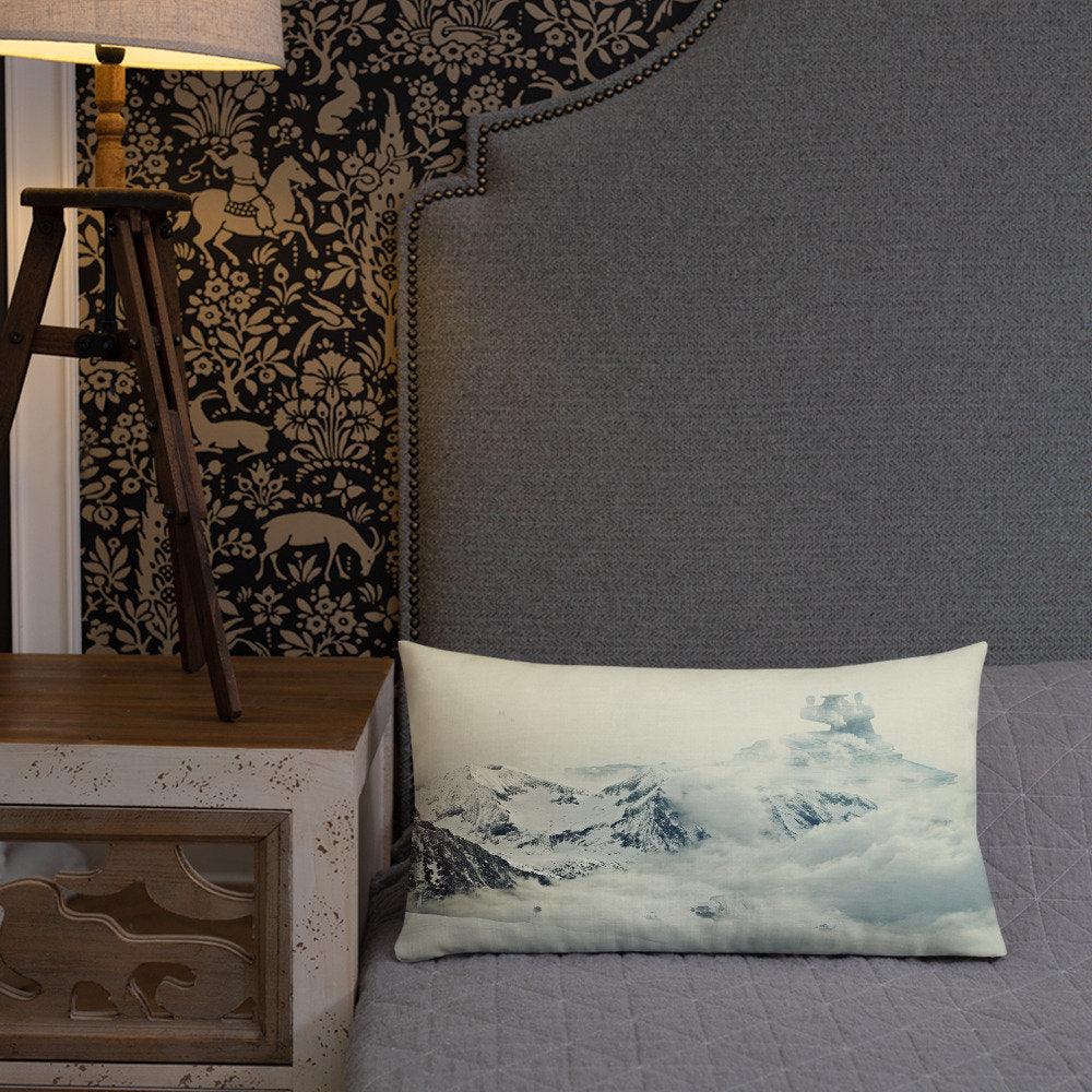 Hoth Frozen Planet Star Wars Pillow