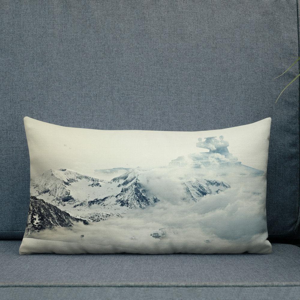 Hoth Frozen Planet Star Wars Pillow