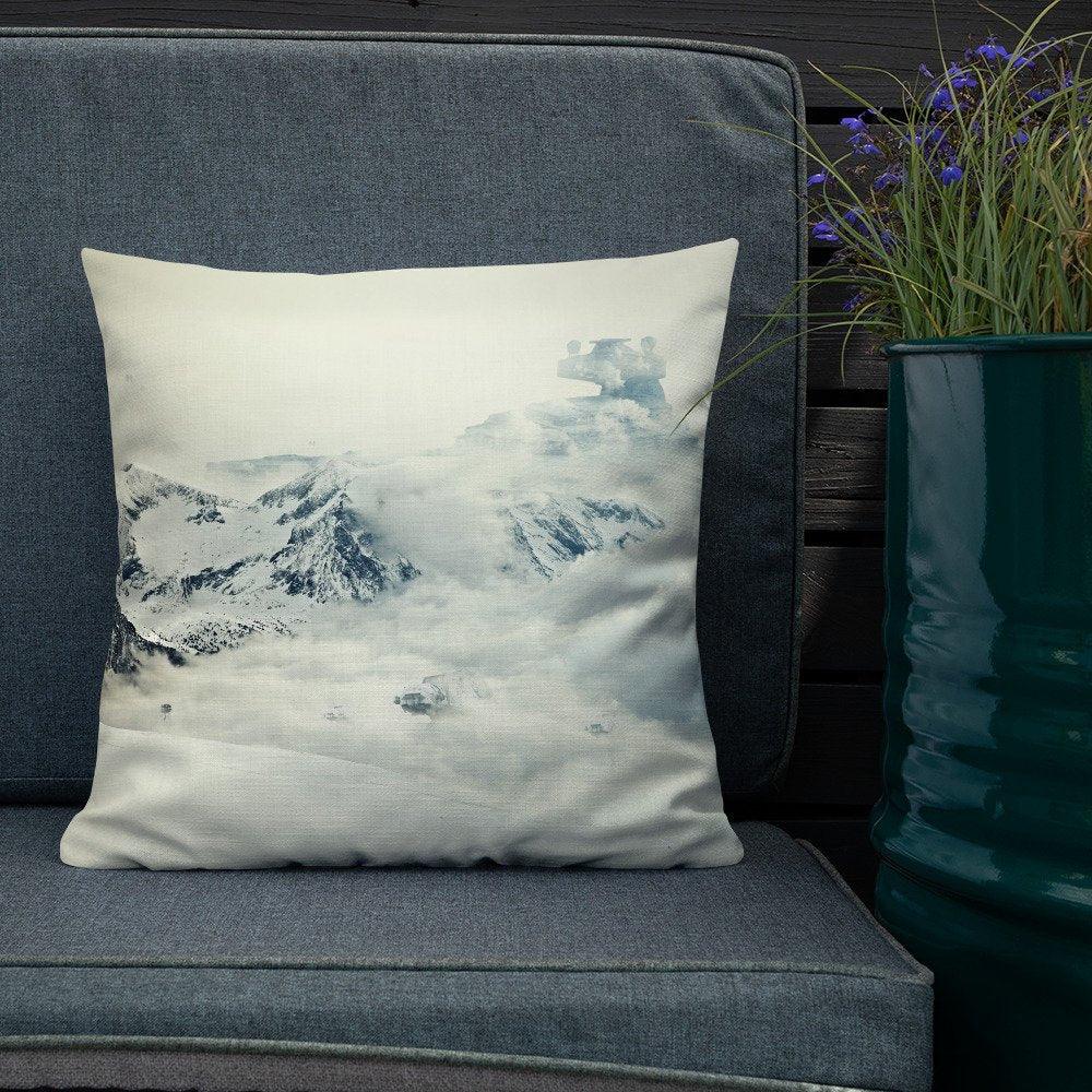 Hoth Frozen Planet Star Wars Pillow