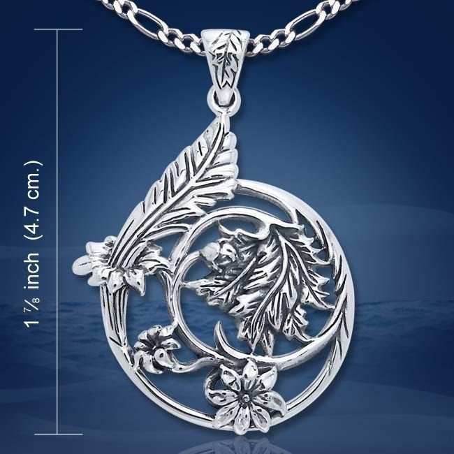 Lady of the Mist Flower Necklace - 18