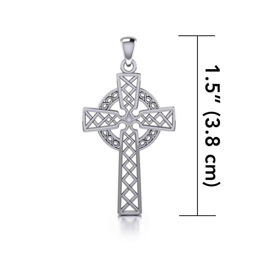 Foellan Celtic Knot Cross Necklace - 18