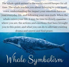 Whale Necklace - mother of pearl