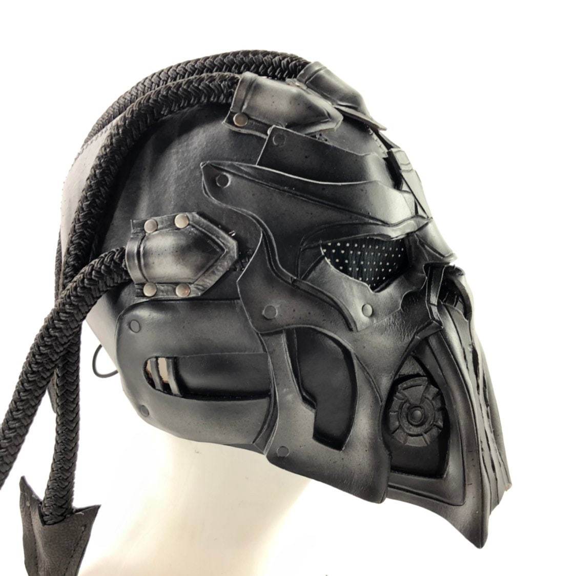 Dreaded Helmet Genuine Leather Mask - 