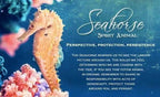 Seahorse Gemstone Ring - Garnet / 6