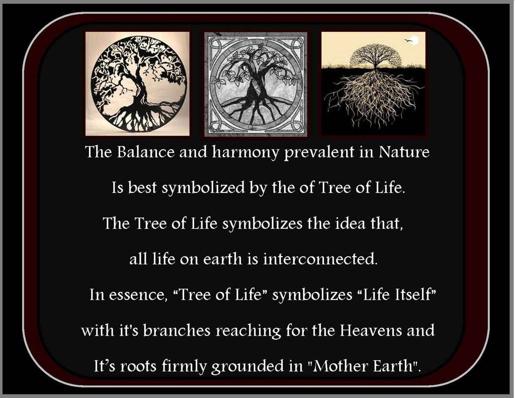 Tanya Tree of Life Stud Earrings - 