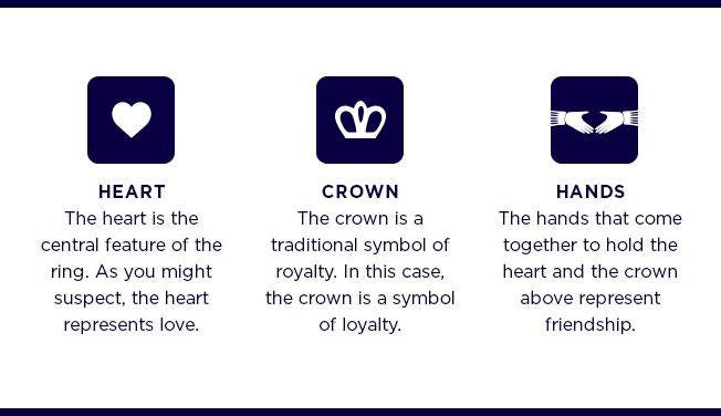 Debutante Claddagh Ring