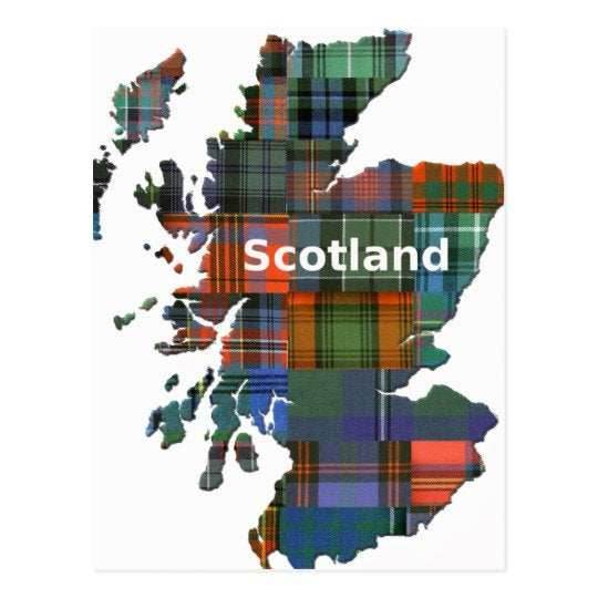 Tartan Bagpipes Necklace - 18