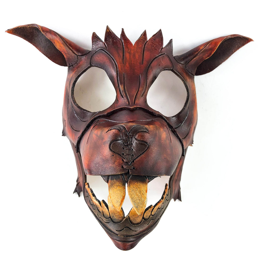Handcrafted Genuine Leather Flying Squirrel Design - 