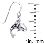 Celtic Shark Earrings - 