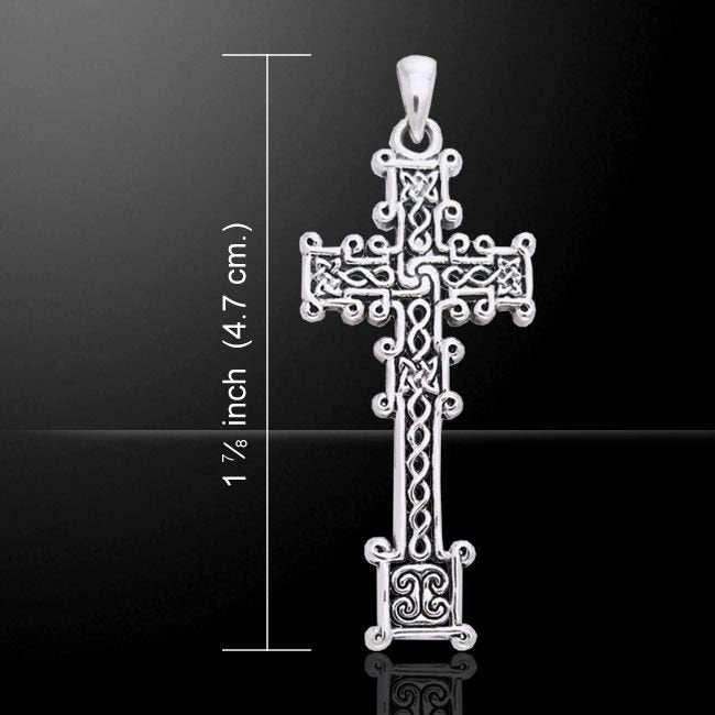 Scottish Skinnet Cross Necklace - 